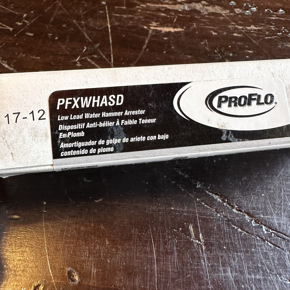 ProFlo 1/2" COPPER low lead WATER HAMMER ARRESTOR quiet knocking pipes