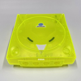 Replacement Casing / Shell / Case for Sega Dreamcast Console - Transparent Green