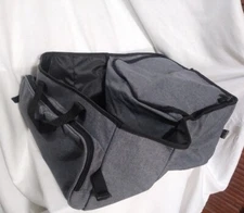 Two Compartment Trunk Storage Organizer w/ Cooler for Car SUV & Truck