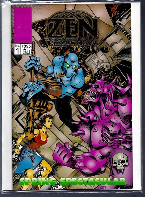 2 - 1994 Number 1 comics of Zen Intergalactic Ninja by Entity Comics - Mint Cond