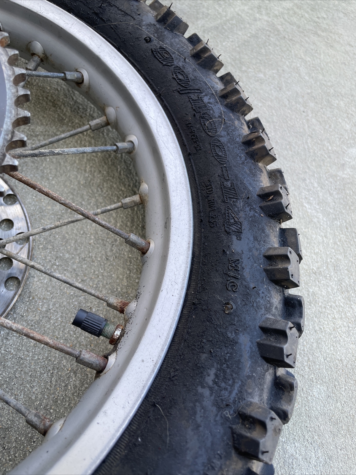 2001 2013 Kawasaki Kx85 Kx100 Suzuki Rm100 Rear Wheel Tire 14” 2008