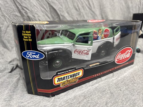 Matchbox Collectibles COCA COLA Van 1940 Ford Sedan Delivery 1999 Mattel New - Picture 4 of 5