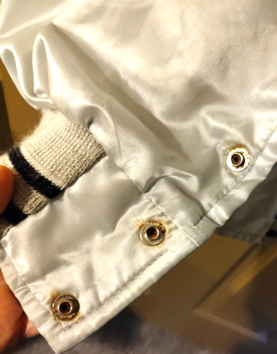 RARE Vintage 70s Bob Seger Silver Bullet Band satin bomber Promo Sz M Birdie - Picture 4 of 14