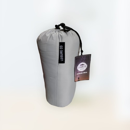 Lightweight Packable Outdoor Camp Blanket Water Resistant Down Alternative GRAY - Picture 21 of 24