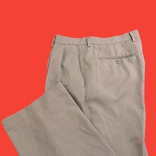 FARAH ... Vintage Pleated Dress Pants   Light Brown ... Size 36 x 29