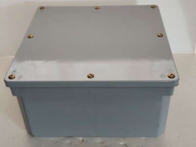 IPEX Scepter PVC Junction Box W/ GASKET SCEPTER 12'' x 12'' x 6'' 077666, NEW
