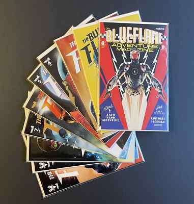 BLUE FLAME #1, 2, 3, ,4 ,5, 6, 7, 8, 9, 10 (Vault 2021) Cantwell, Full Run NM