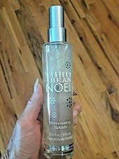 Bath Body Works Vanilla Bean Noel Shimmer Mist Shimmering Splash Fragrance 3.4oz