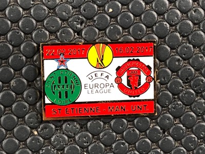 PINS BADGE FOOTBALL ASSE SAINT ETIENNE BAYERN MUNCHEN
