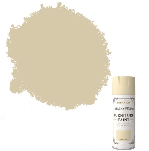 24 RustOleum Chalk Chalky Furniture Spray Paint Shabby Chic 400ml Clotted Cream 24 RustOleum Chalk Chalky Furniture Spray Paint Shabby Chic 400ml Clotted Cream