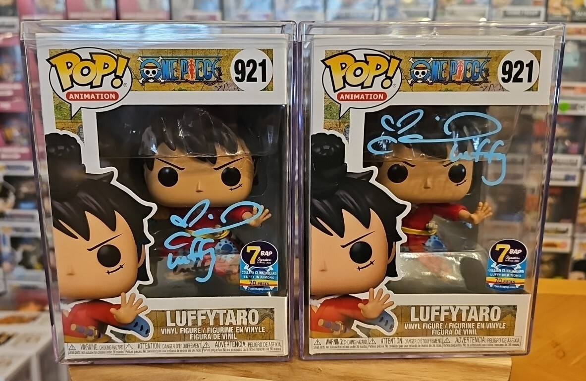 Funko Pop #921 Luffytaro 直筆サイン入り One Piece Luffytaro #921 Signed By Tiffani Thiessen 7 BAP