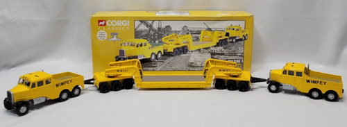 Corgi Classics 17702 - Wimpey Scammell Constructor x2 & 24 Wheel Girder Trailer - Picture 1 of 24
