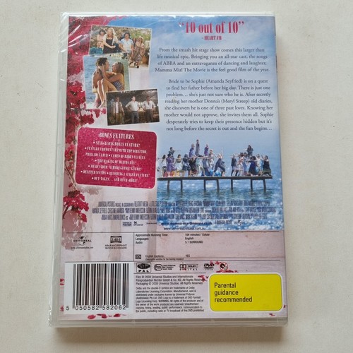 Mamma Mia | 2-Movie Collection (DVD, 2-Disc) PAL Region 4 (Meryl Streep) SEALED - Picture 6 of 9