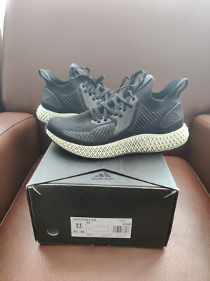 Adidas AlphaEdge 4D Core Black Running Shoes EF3453