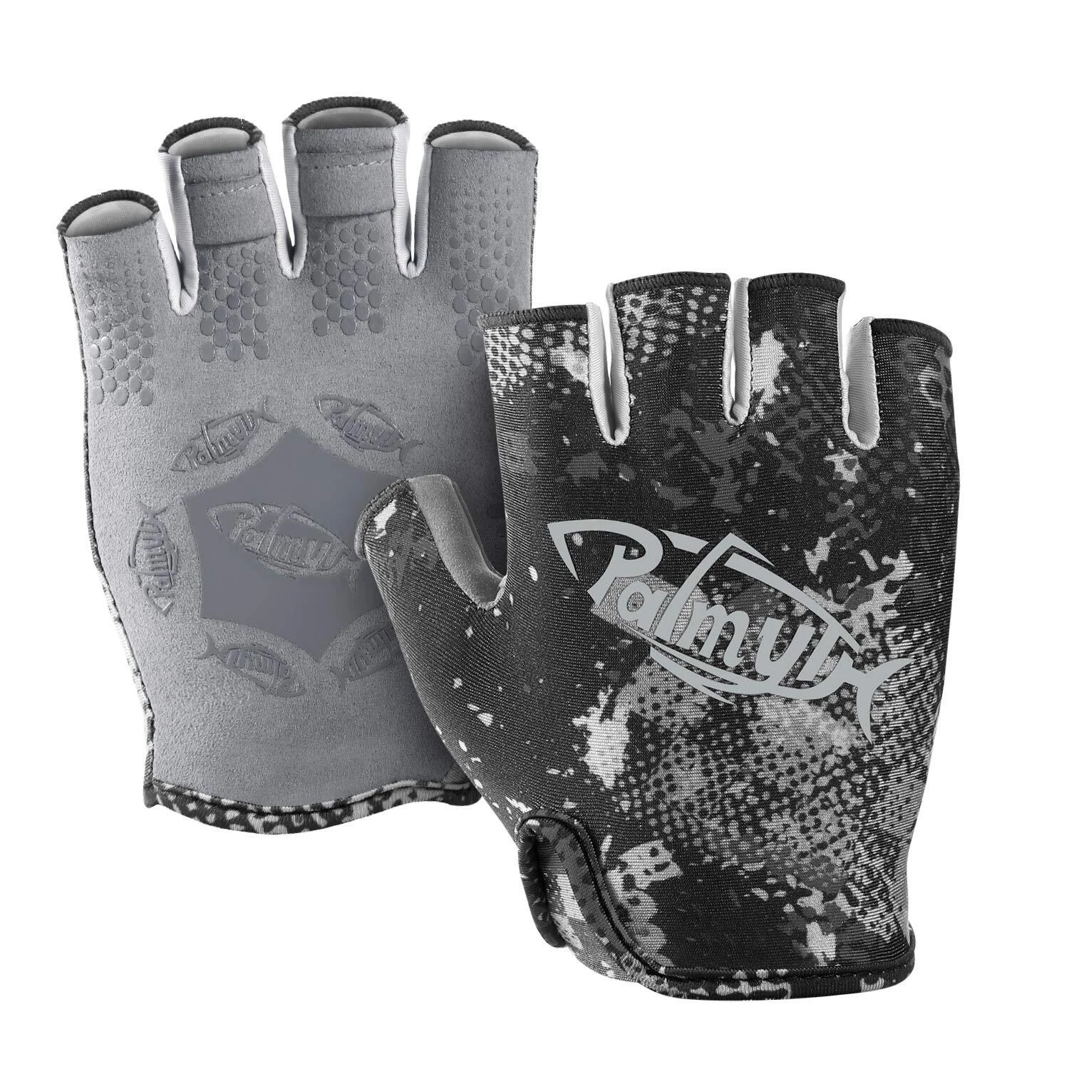 Stubby UV Fishing Gloves Sun Protection Fingerless Glove Men Women UPF 50+ SP...