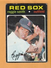 Reggie Smith Boston Red Sox 1971 Topps #305 Creases