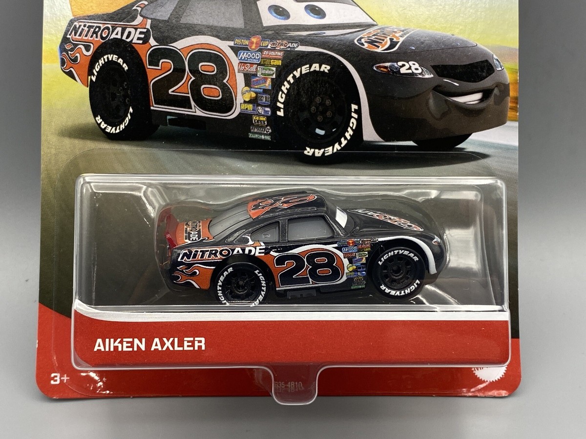 DIsney Pixar Cars 2021 METAL SERIES AIKEN AXLER # 28 New | eBay