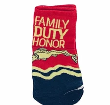 Game of Thrones socks stockings HBO George Martin House Tully Edmure duty honor