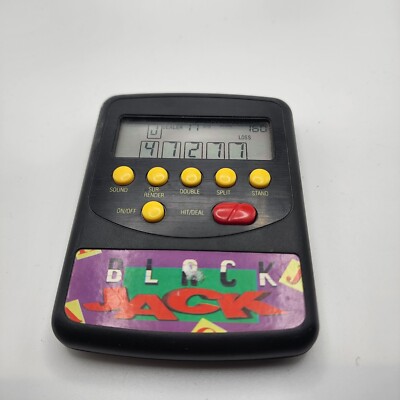 RadioShack Black Jack 60-2651 Handheld Electronic Game Tested Works SEE VIDEO