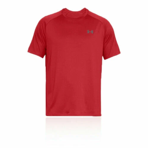 T-shirts rouges Under armour pour homme