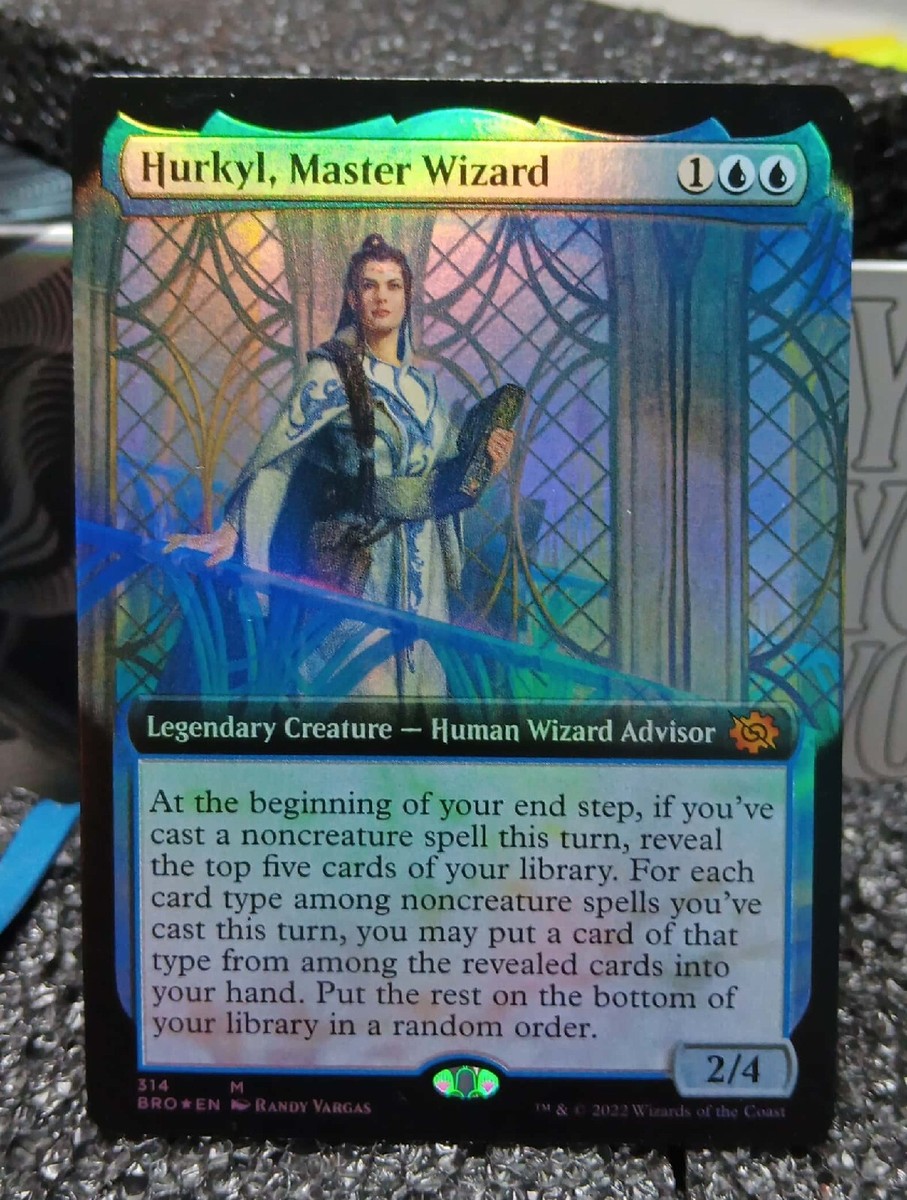 Hurkyl, Master Wizard 314 Foil Borderless The Brothers' War