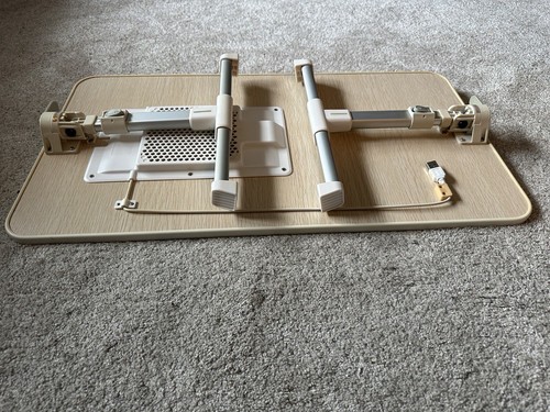 Laptop Table Portable Lightweight Adjustable Cooling Macbook Bed Table Desk - 第 8/15 張圖片