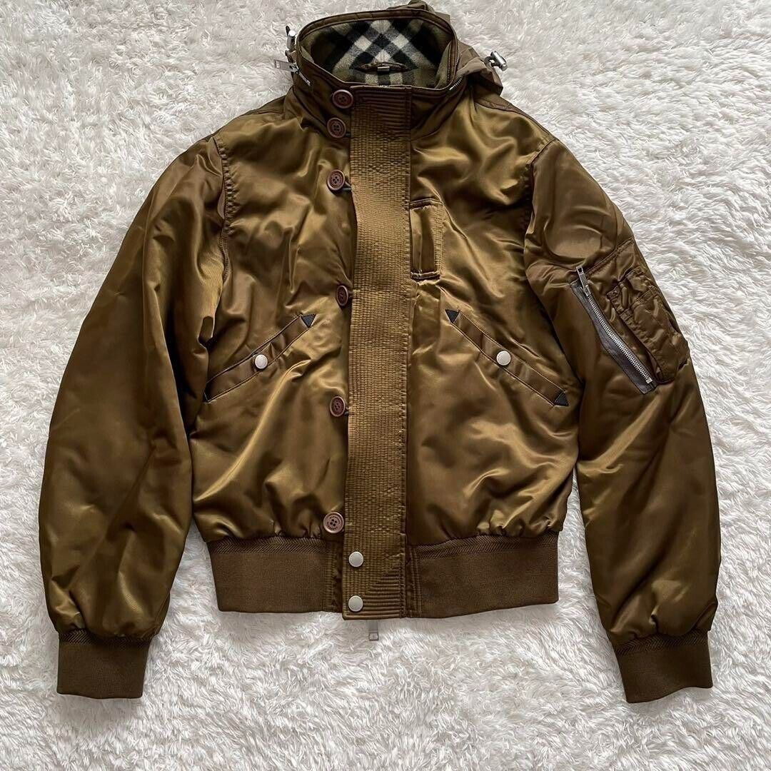 Burberry London England MA-1 bomber jacket Men's 54 size Burberry London England MA-1 bomber jacket Men's 54 size
