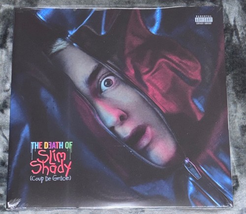 Eminem "Death of Slim Shady" Coup de Grace Crayon Limited Edition Vinyl LP Album - Picture 2 of 3