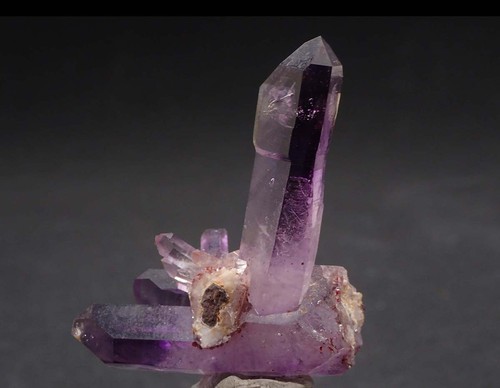 80 Amethyst Szepter ca 4x5x2 cm Goboboseb Namibia - Bild 4 von 4