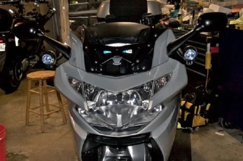 Kit de luces de inundación auxiliares LED 6000K para BMW K1200GT K1300GT K1600GT Foto 2 de 4