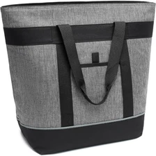 Insulated Cooler Bag - Large Reusable Grocery Tote for Women, Perfect for Tra...