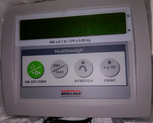 Rice Lake 140-10-7N NTEP Wrestling Floor Scale-600 lb / 270 kg Capacity - Picture 3 of 11