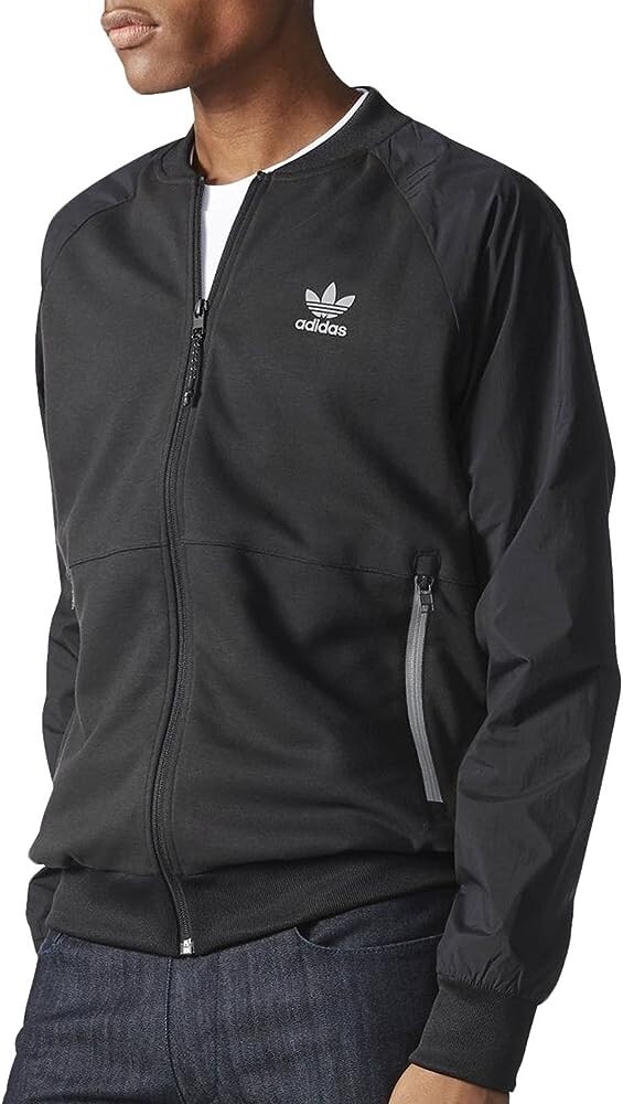 アディダス　アウター　２ＸＬ　ブラック adidas（アディダス）の「Y-3 3-STRIPES NYLON SHELL 1/2 ZIP