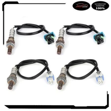 4pcs Oxygen O2 02 Sensor for 2010-15 Chevrolet Camaro 6.2L Upstream Downstream