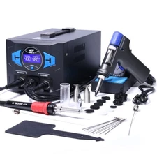 WEP 948D-III 110W Soldering Iron Kit Suction Tin Gun 2IN1 Desoldering Station