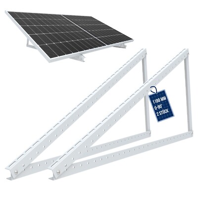 2x PV Halterung 118cm Solarpanel Solarmodul Aufständerung Photovoltaik Flachdach