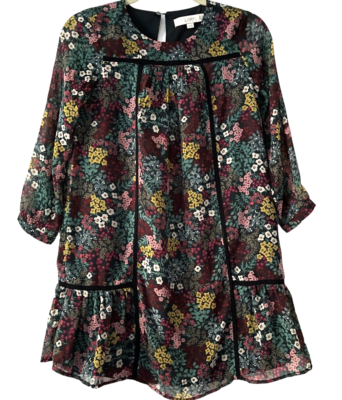 Loft Peasant Dress Dark Floral Lace Boho Long Sleeve Spring Lined Flowy XXSP | eBay Loft Peasant Dress Dark Floral Lace Boho Long Sleeve Spring Lined Flowy XXSP | eBay