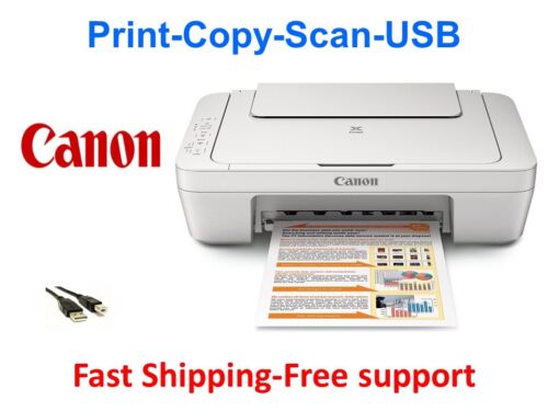 Canon 2522 /2520 All-in-One Printer-Scan-Copy+Free USB-Open Return Discount - Picture 1 of 1