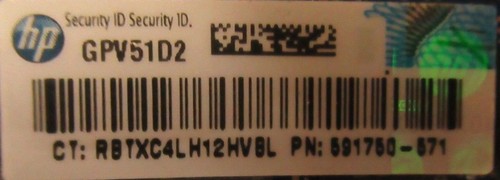 HP Hynix 591750-571 4GB DDR3-1333 PC3-10600R ECC 240-Pin DIMM Ram HMT351R7BFR4C - Bild 4 von 5