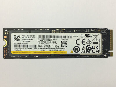 Samsung PM9A1 1TB NVMe M.2 2280 PCIe 4.0 x4 TLC 7000MB/s
