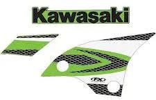 Effex de fábrica | Gráfico OEM KX250F | 1105128 2008 cubierta/tanque verde 11-05128 Foto 2 de 4