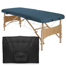 Folding Portable Massage Table - Blue