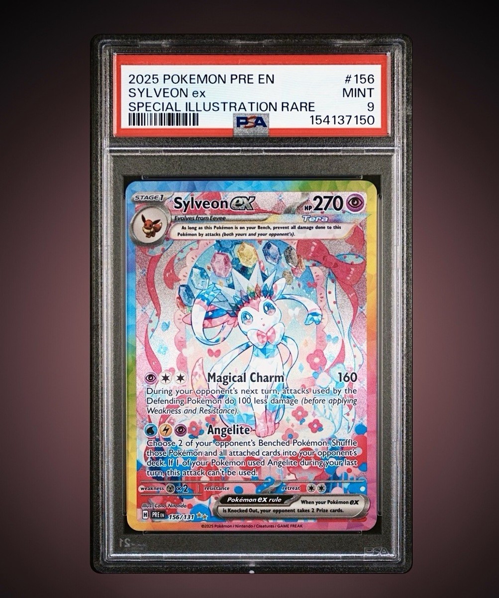 Sylveon ex 156/131 Sv: Prismatic Evolutions Holo for sale online