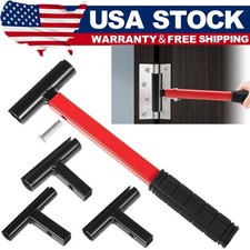 Heavy Duty Door Hinge Adjustment Tool Kit 4-in-1 Hinge Gap Adjusting Wrench Set