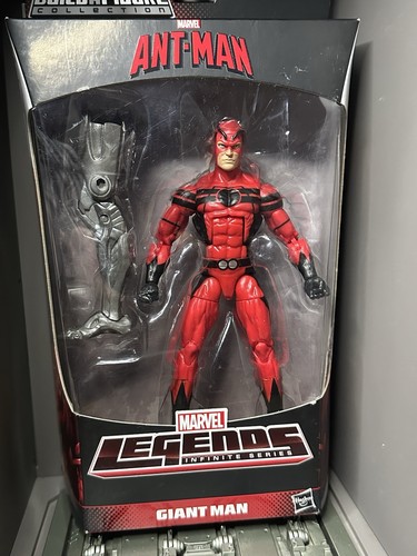 FIGURA HOMBRE GIGANTE ANT-MAN SERIE INFINITA LEYENDAS DE MARVEL BAF ULTRON NUEVA EN CAJA HASBRO - Imagen 2 de 3