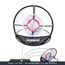 Chipping Net Pop Up Nylon Practice Net Indoor Outdoor Foldable Net With Storage