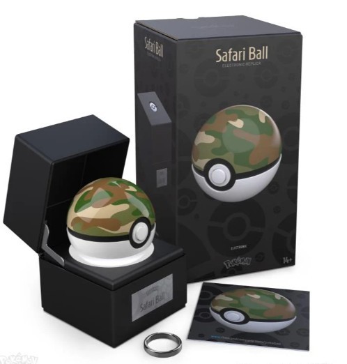Pokemon Safari Ball The Wand Company Official Camouflage Army