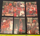 MICHAEL JORDAN, 1992, SKYBOX, lot of 6, USA Basketball Cards, Mint, New
