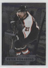 2013-14 Fleer Showcase Metal Universe Peter Forsberg #MU-13 HOF dk8