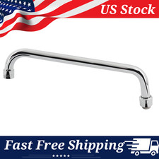 Commercial Grade 12-Inch Swivel Spout Replacement Kit for Kitchen Sink Faucets